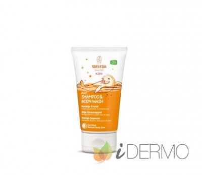 2 EN 1 CHAMPÚ Y GEL DE DUCHA NARANJA FRUTAL